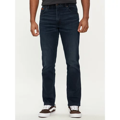 Wrangler Jeans hlače Texas 112352716 Mornarsko modra Slim Fit