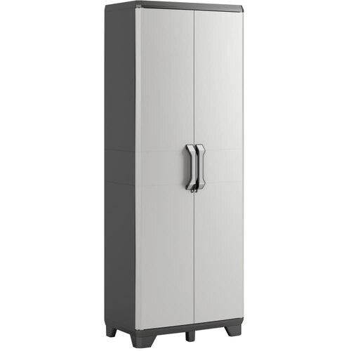 Furnova Keter Večnamenska omara Gear črna in siva 182 cm, (21954174) Slike