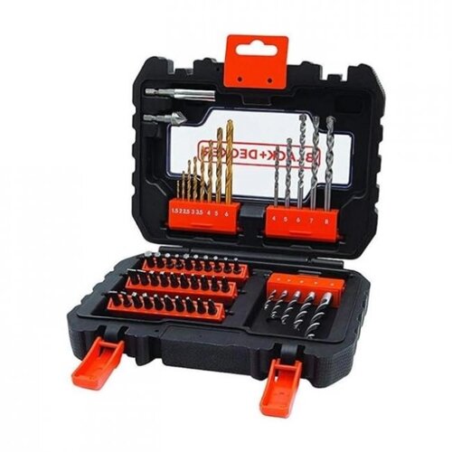 Black &amp;amp; Decker B&amp;amp;D SET BURGIJA I BITOVA 50PC Slike