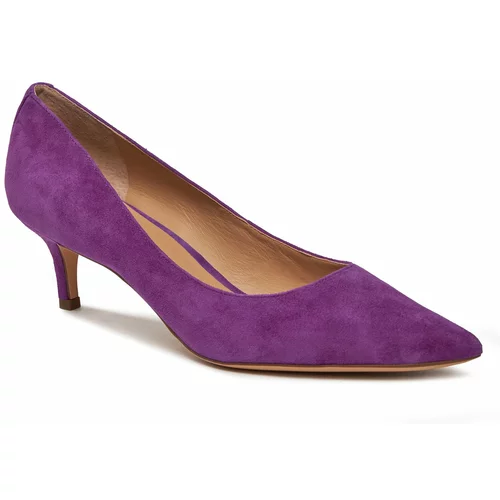 Polo Ralph Lauren Čevlji z visoko peto 802755524008 Purple Jasper