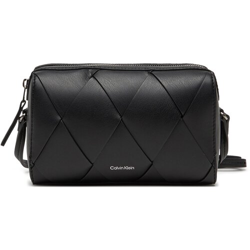 Calvin Klein CK WOVEN CAMERA BAG Crna Slike