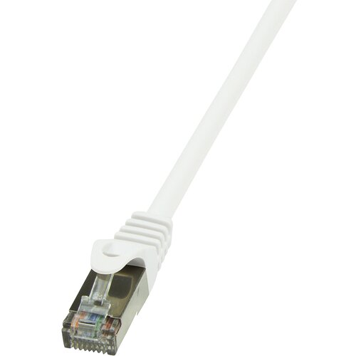 Logilink CP2083S RJ45 omrežni kabel\, Patch kabel CAT 6 F/UTP 7.50 m črna z za&scaron;čitnim zapornim zatičem 1 kos, (20424201) Cene