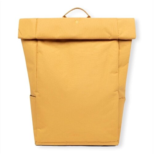 Lefrik Nahrbtniki Roll Backpack - Mustard Rumena Slike