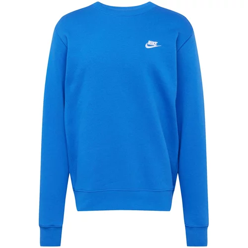 Nike Sportswear Sweater majica 'Club Fleece' kraljevsko plava