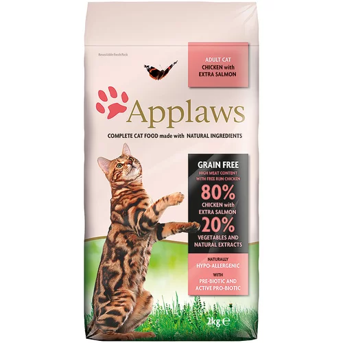 Applaws Adult piščanec & losos - 2 kg
