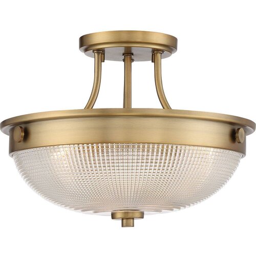 Elstead Lighting Elstead Mantle 2 delno vgradni svetilki - obrabljena medenina, E27, (22098453) Slike