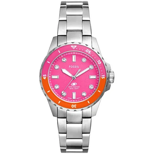 Fossil Ročna ura Stella Multifunction ES5351 Roza