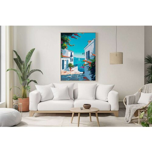 WALLXPERT Mp-00105 - Vi&scaron;enamenska Dekorativna Slika u Ram 50 x 70 cm Cene
