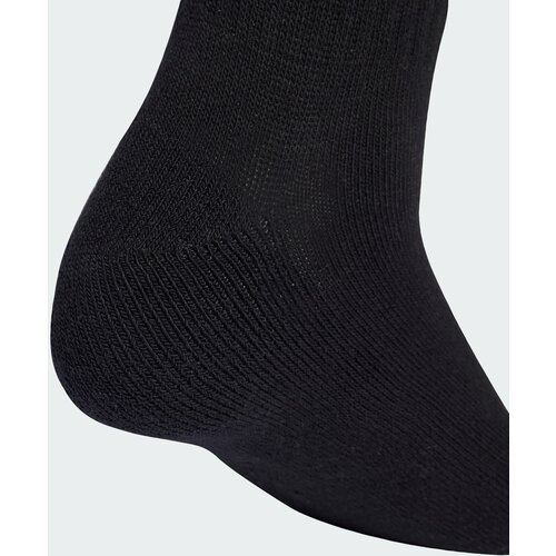 Adidas &amp;Scaron;portne nogavice &amp;#039;LINEAR CUSHIONED CREW SOCK 10 PAIR PACK&amp;#039; črna Slike