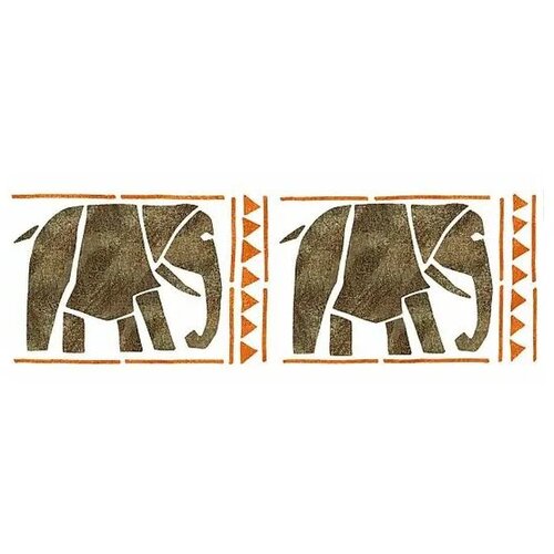  Šablona KSL slonovi 22k67 cm Cene