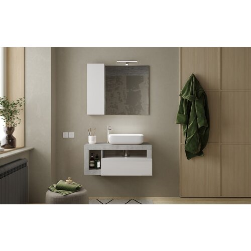 LC Mobili Stenski kopalniki blok s predalom HAMBURG 439030CE-S92 Slike