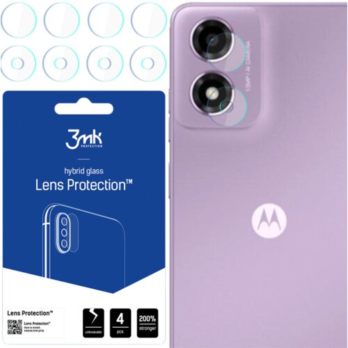 3mk MOTOROLA MOTO E14 ZA&amp;Scaron;ČITA LEČ KALJENO STEKLO ZA TELEFON, (21975214) Slike