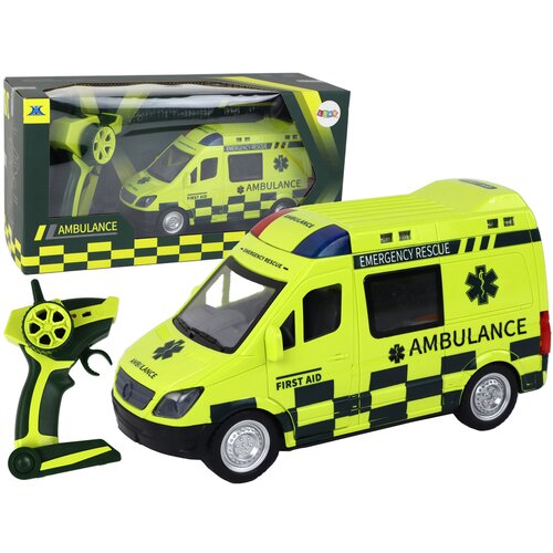  Vozilo hitne pomoći Ambulance sa svjetlosnim efektima - zeleni Cijene