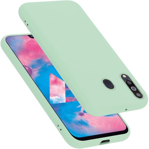 Cadorabo Ohi&amp;scaron;je, združljiv s Samsungom v tekoči svetlo zeleni barvi - za&amp;scaron;čitni pokrov iz fleksibilnega silikona TPU, (20589144) Slike