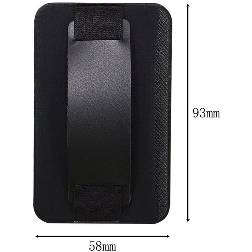 INF usnjen ročaj za telefon z držalom - univerzalno stojalo black, (21741322) Slike
