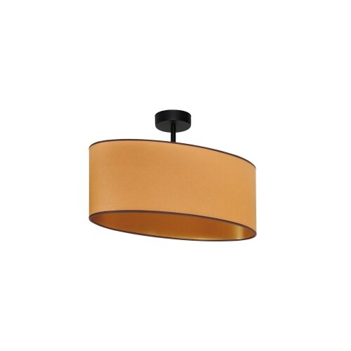  Duolla - Plafonski luster OVAL VEGAN 1xE27/15W/230V braon Slike