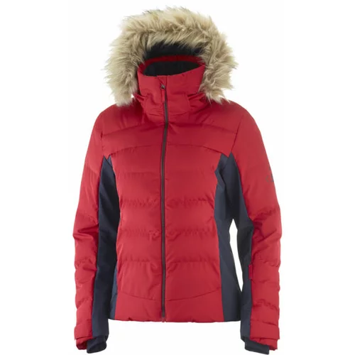 Salomon STORMCOZY JACKET W Ženska jakna za skijanje, crvena, veličina