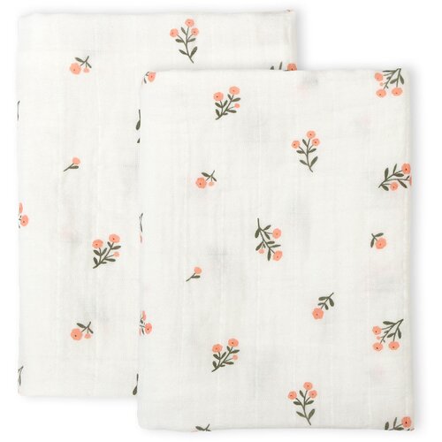 A Little Lovely Company Muslinasti plenici, blossom – little flowers – 2 kosa Cene