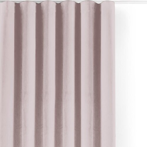 Filumi Svetlo rožnata žametna zavesa za delno zatemnitev 200x300 cm Velto &amp;ndash; Slike