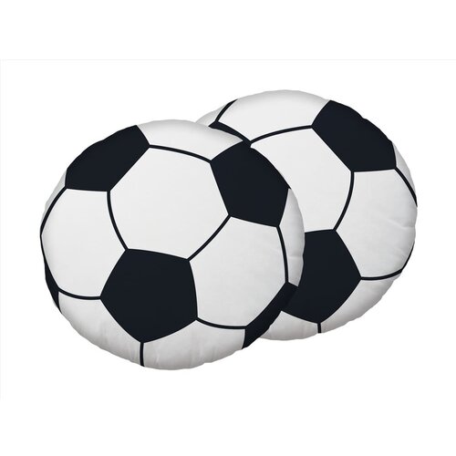 Jerry Fabrics Otro&amp;scaron;ka blazina iz flisa 21x32 cm Football &amp;ndash; Slike