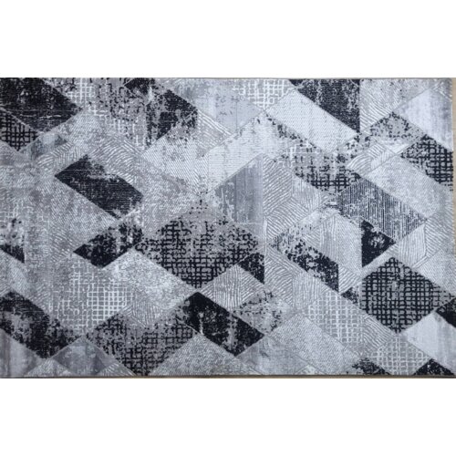  Tepih niceness NP383 grey black 140x200 Slike