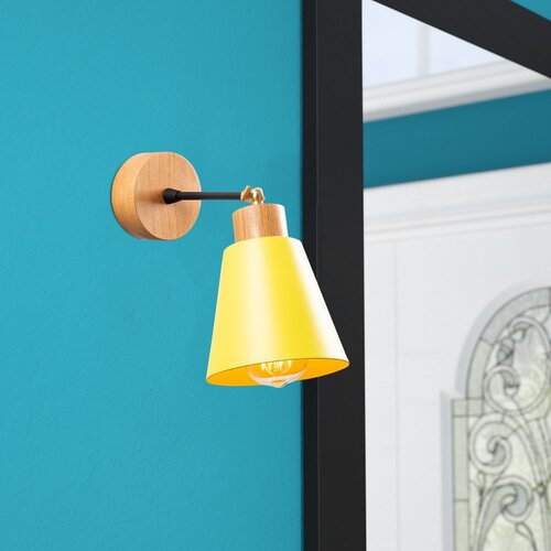 Opviq Zidna lampa E27 Grlo, Žuta Cene