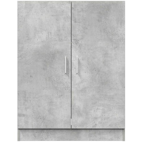 VidaXL omara za pralni stroj betonsko siva 70,5x71,5x91,5 cm Slike