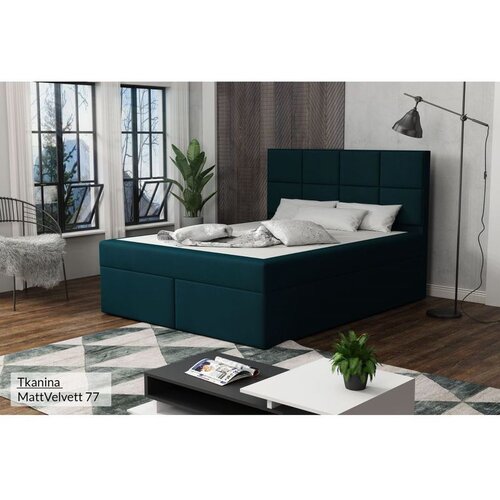  Tapecirani krevet BESSO 140x200 - MattVelvett 77 Cene