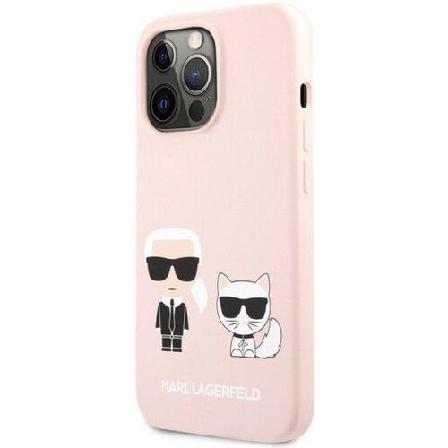 Karl Lagerfeld Klhcp13lsskci za iphone 13 / 13 pro roza silikonska zaščita - full bodies Cene