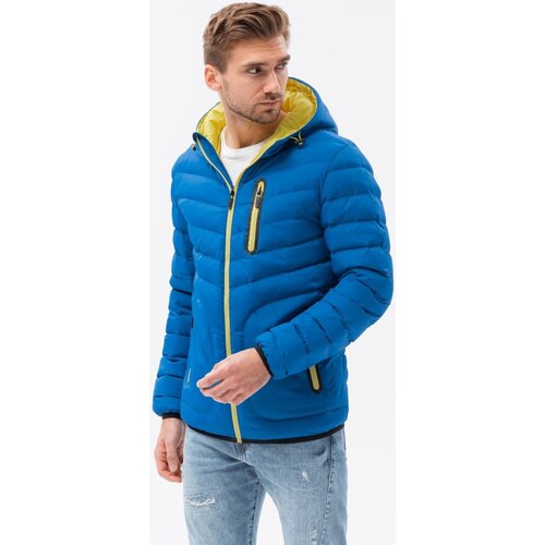 Ombre parke mo&amp;scaron;ka izolirana bunda (C356BLUE) pisana Slike