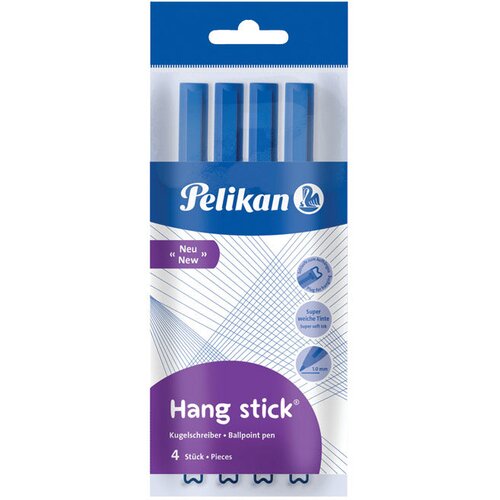 Olovka KEMIJSKA STICK K86 PK4 PELIKAN 820882 PLAVA BLISTER Cene