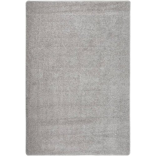 vidaXL Čupavi tepih svjetlosivi 140 x 200 cm protuklizni Cijene