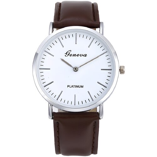 Geneva Sat ZI-12983 - Smeđi / Srebrni Slike