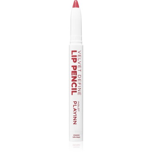 Inglot PlayInn Velvet Define Lip Pencil intenzivni svinčnik za ustnice odtenek MUTED BERRY 66 1,6 g Slike