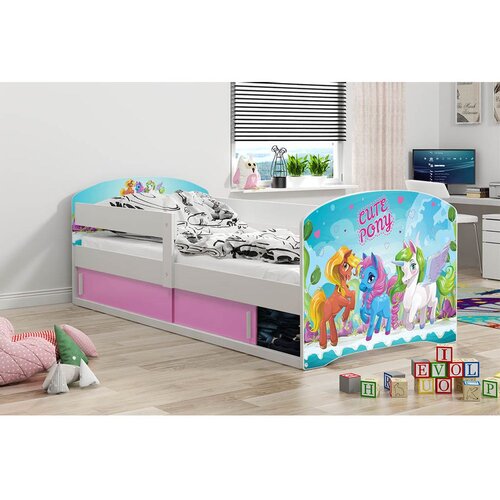 Luki Drveni dječji krevet 1 - 160*80cm - PONY Slike