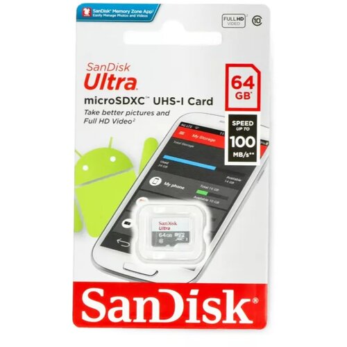 San Disk Micro SD 64GB Ultra Cene