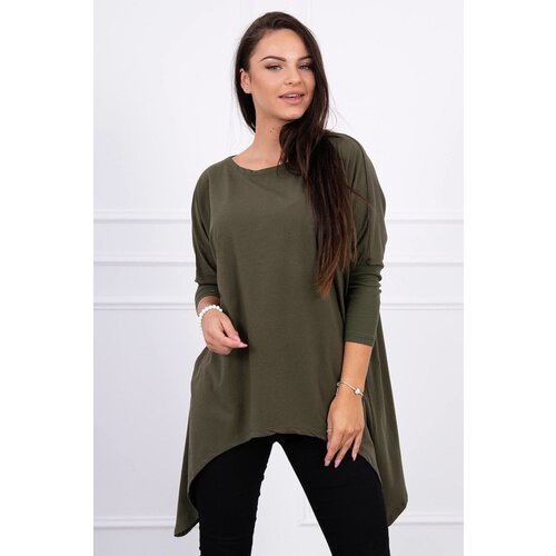 Kesi Oversize blouse khaki Slike