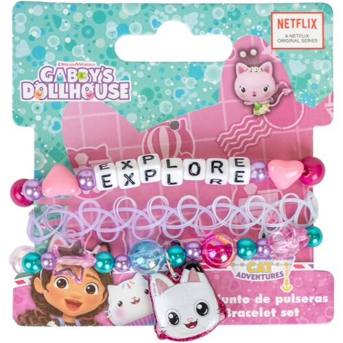 Gabby's Dollhouse Bracelet Set zapestnica za otroke 3 kos Cene