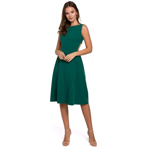 Makover Ženska haljina K011 zelena Slike