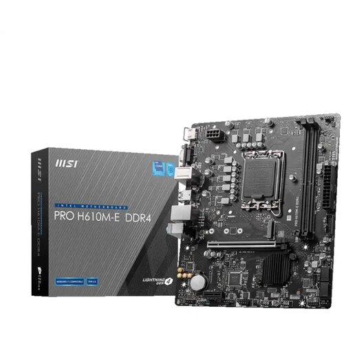 MSI Matična ploča 1700 PRO H610M-E DDR4 Cene