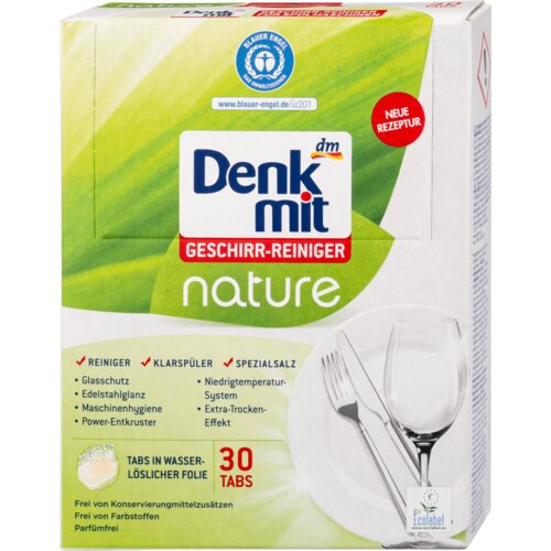 Denkmit nature tablete za mašinsko pranje sudova 578 g Slike