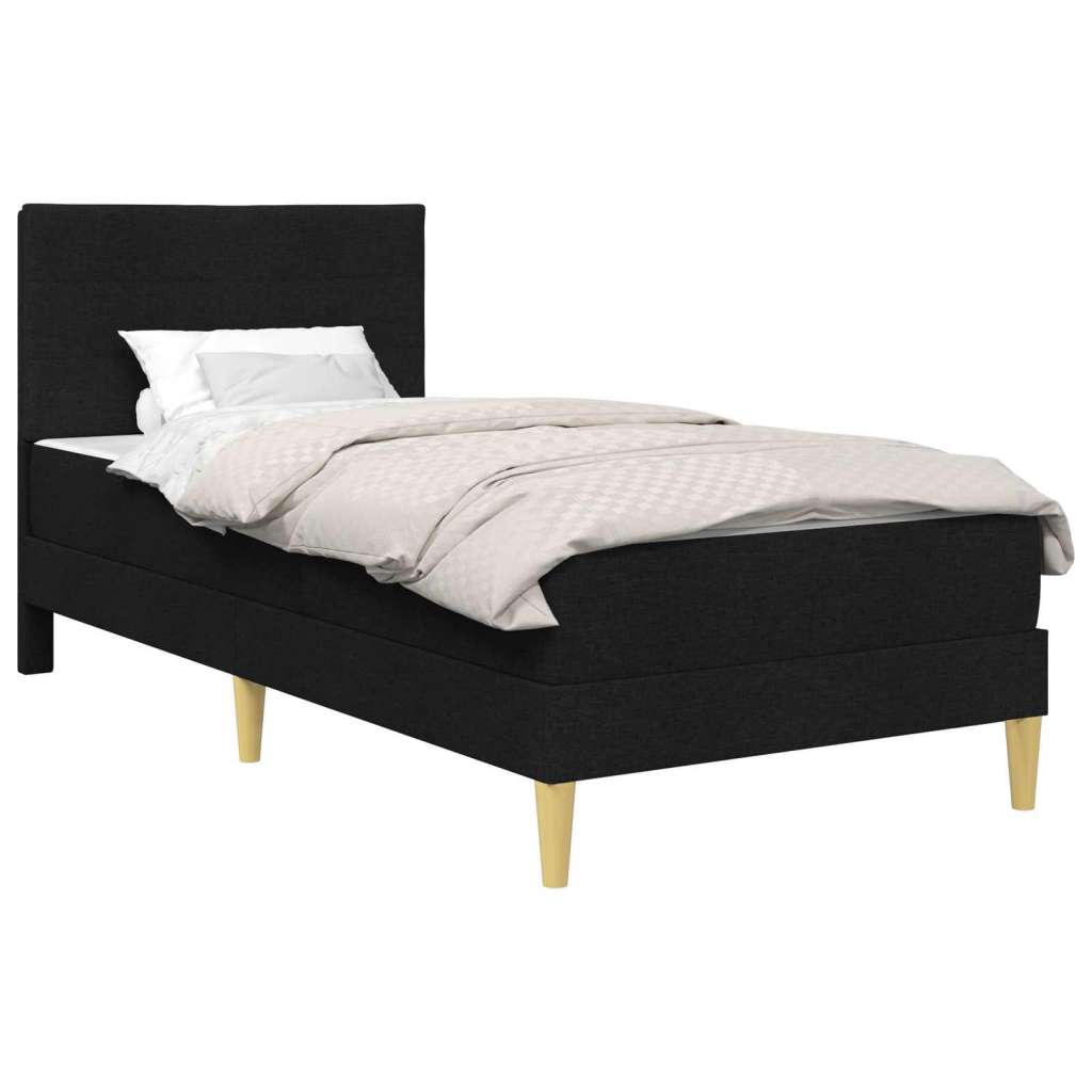  Okvir za krevet Crna 80 x 200 cm Poliester - Crna 80 x 200 cm Slike