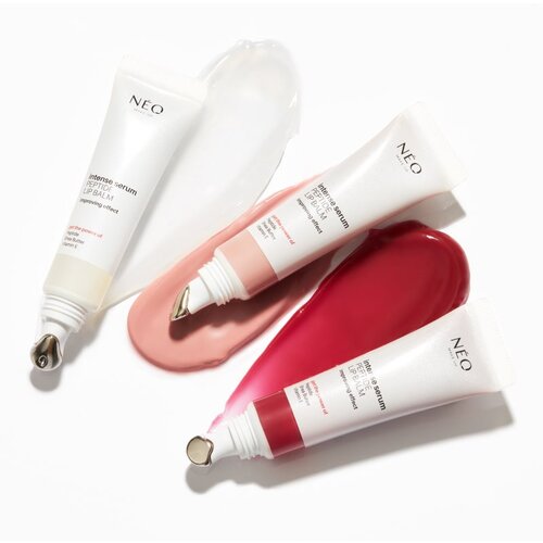 NEO MAKE UP Intense Serum Peptide Lip Balm intenzivni balzam za ustnice s peptidi odtenek 03 Perfect Berry 10 ml Slike