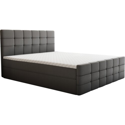 Kondela Boxspring postelja, 180x200, siva, BEST Cene