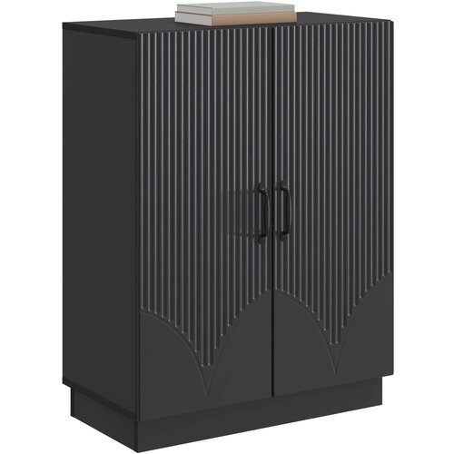  Kreveta Crna 66 x 34,5 x 87 cm Konstruirano drvo Slike