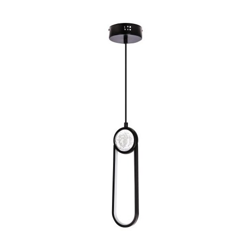 Lacrima Viseća Lampa Crna 10cm 15W LED 3000K ( 15069 ) Slike