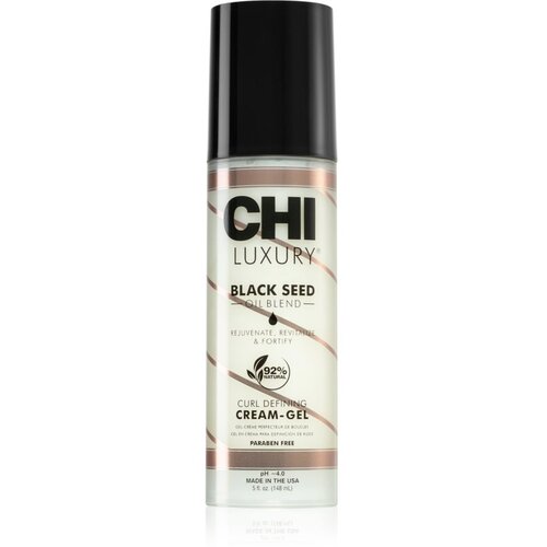 Farouk Systems CHI Luxury Black Seed Oil Cream-Gel gel krema za valovite lase 148 ml Cene