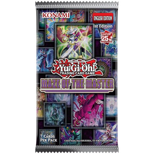Konami Dru&amp;scaron;tvena igra - Yu-Gi-Oh! - Trading Card Game - Maze of the Master Booster Slike