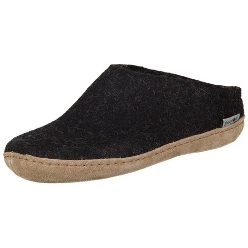 Glerups Nogavice DK Charcoal Lammwollfilz Črna Cene