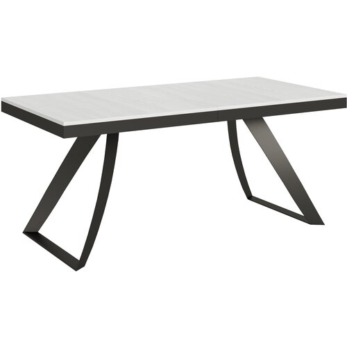 Itamoby &amp;nbsp; Proxy Evolution (90x180/440 cm) - bela, barva nog: antracit - raztegljiva jedilna miza, (20842649) Slike
